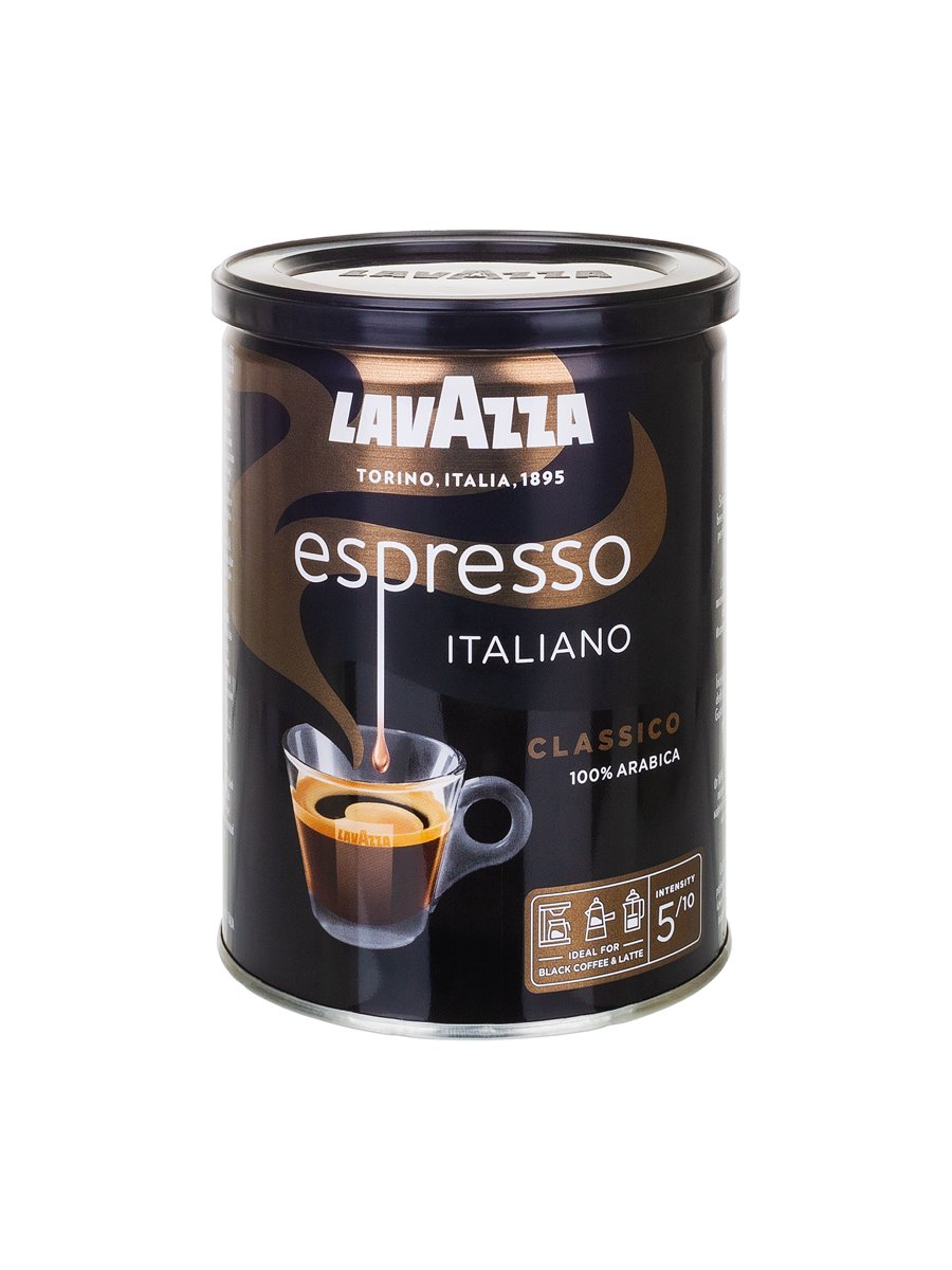 Кофе Lavazza (Лавацца) молотый Espresso ж/б