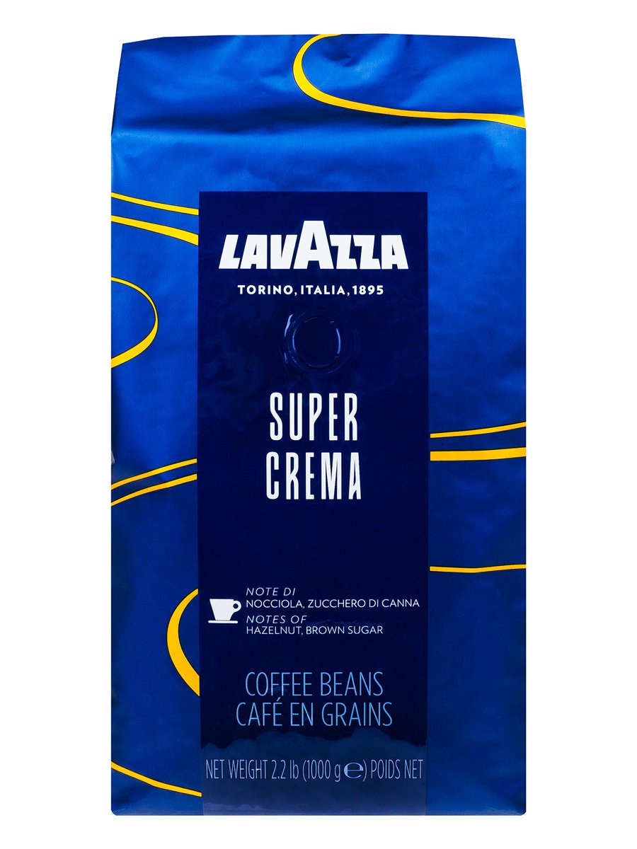 Кофе Lavazza (Лавацца) в зернах Super Crema 