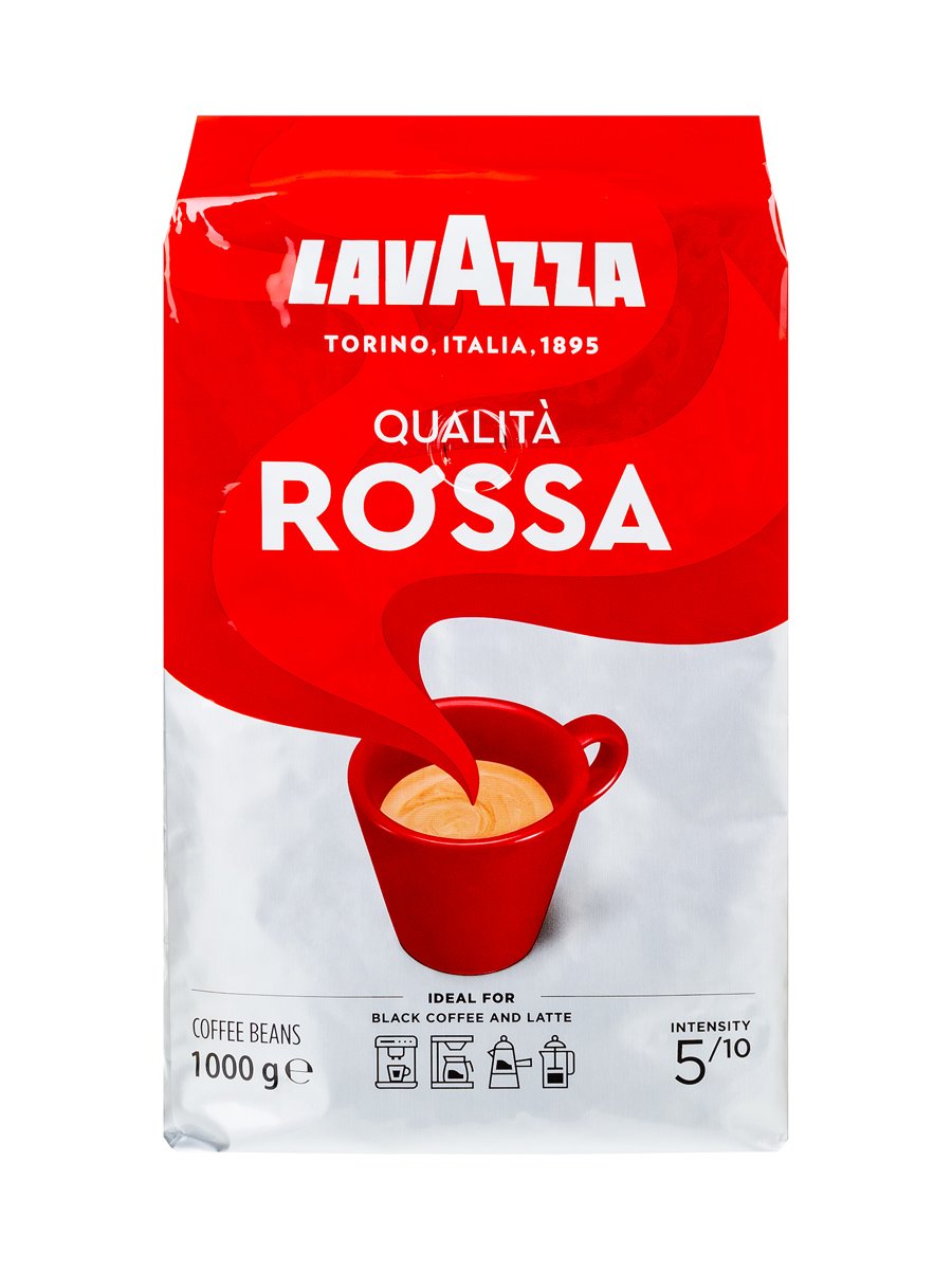 Кофе Lavazza (Лавацца) в зернах Rossa 1 кг