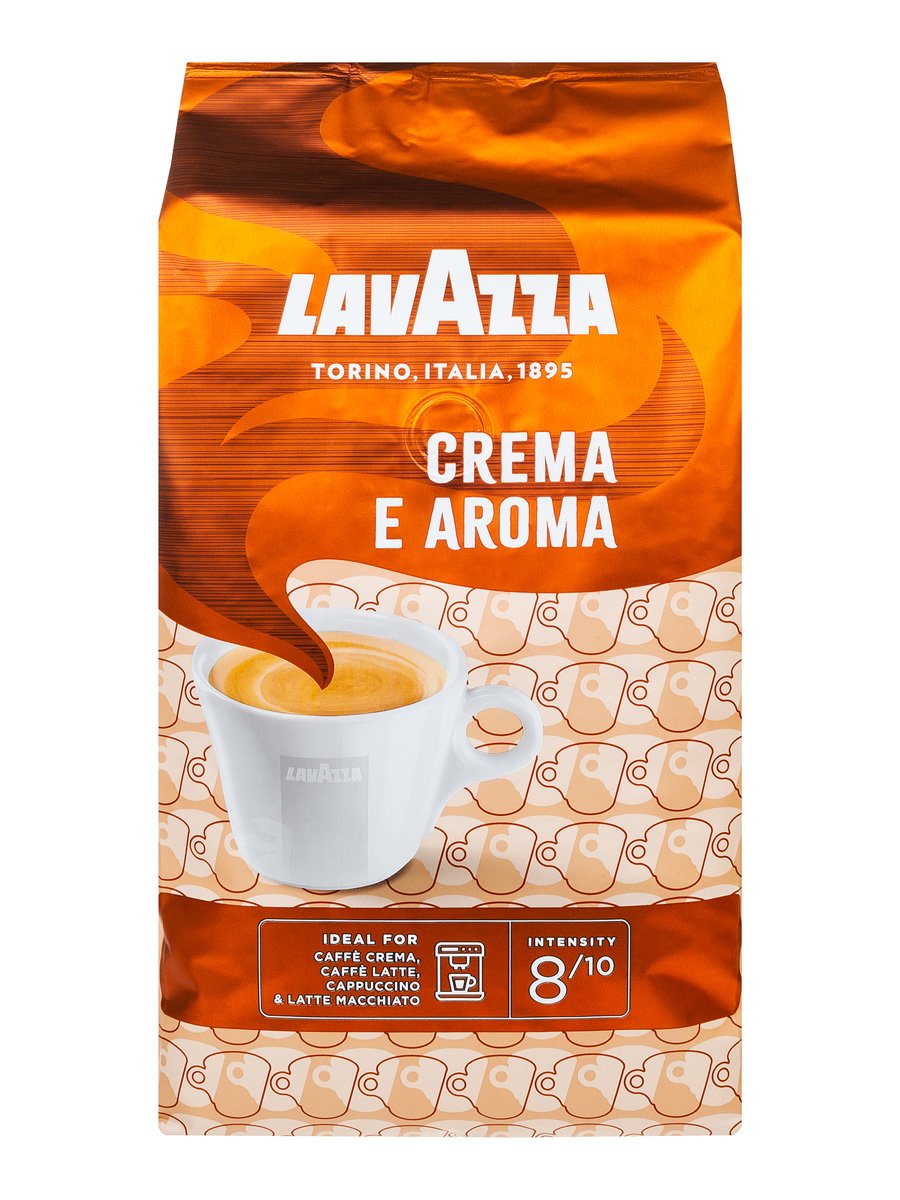 Кофе Lavazza (Лавацца) в зернах Crema e Aroma 