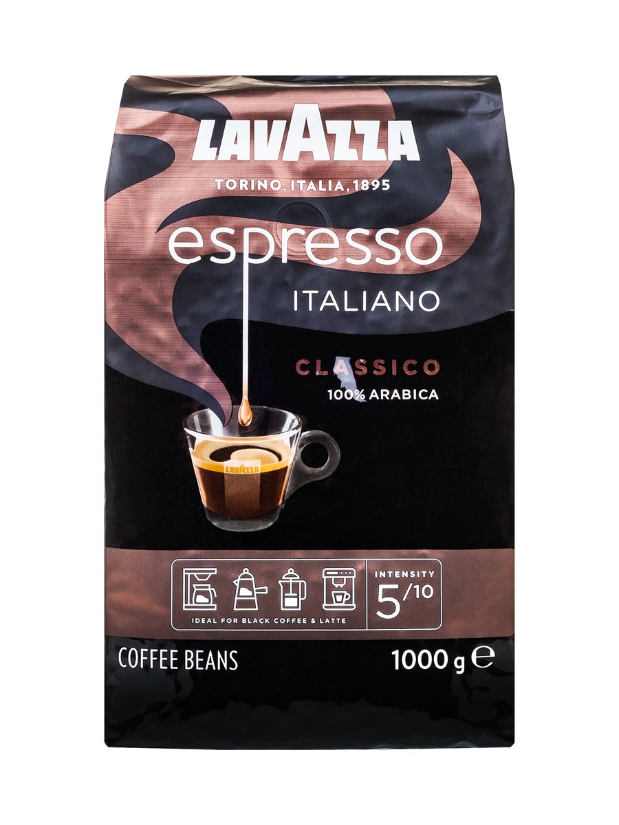 Кофе Lavazza (Лавацца) в зернах Espresso 1 кг