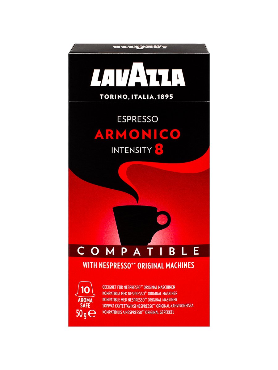 Кофе Lavazza в капсулах для Неспрессо  Armonico 10 шт