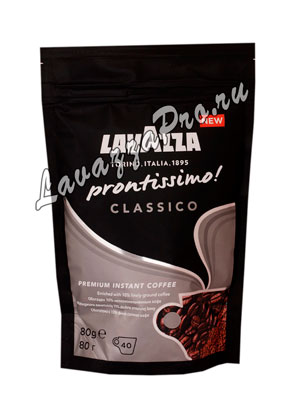 Кофе Lavazza растворимый Prontissimo Classic 80 гр