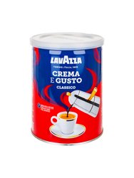 Кофе Lavazza (Лавацца) молотый Crema e Gusto ж/б 