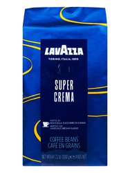 Кофе Lavazza в зернах Super Crema 1 кг в.у.